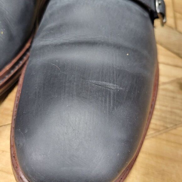 Cole Haan Benton Double Monk II Mens Size 11.5 Leather Shoes Black C25398 - Picture 5 of 10